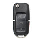 Keydiy KD Универсальный выкидной дистанционный ключ 3+1 кнопки Volkswagen Type B01-3+1