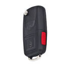 Keydiy KD Universal Flip Remote Key 2 + 1 Pulsanti Volkswagen Tipo B01-2 + 1 Funziona con KD900 e KeyDiy KD-X2 Remote Maker e Cloner | Chiavi degli Emirati -| thumbnail