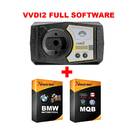 Herramienta de dispositivo Obd de programación de llaves Xhorse VVDI2 Paquete completo de software VVDI 2 (con activación de licencia de motocicleta BMW y MQB)