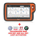 Xhorse VVDI Key Tool Plus Pad Device и Volkswagen MQB Добавление ключа и активация всех потерянных ключей