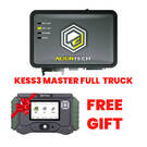 ALIENTECH Kess3 Full Truck Package Master + Vapon VP996 Key Programming Tool Device
