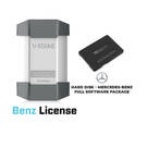 Disco duro SSD: paquete Mercedes, dispositivo VCX DoIP, licencia y software