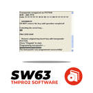 Tmpro SW 63 - Key copier for ID33-ID41-ID42-ID44 VAG and ID45 keys