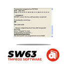 Tmpro SW 63 - Copieur de clés pour clés ID33-ID41-ID42-ID44 VAG et ID45