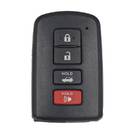 Toyota Camry 2012-2017 Orijinal Akıllı Anahtar 4 Düğme 312.11/314.35MHz 89904-33450 / 89904-06140