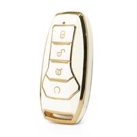 Nano Cover For BYD Remote Key 4 Buttons White A11J MK3