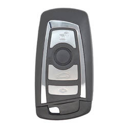 BMW Cas4 Smart Key 4 Button 315MHz Original PCB Board avec Aftermarket Shell