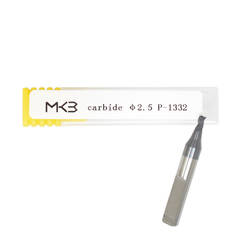 نهاية مطحنة القاطع كربيد المواد 2.5mm φ2.5xD6x40