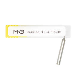 نهاية مطحنة القاطع كربيد المواد 1.5mm φ1.5xD4x33