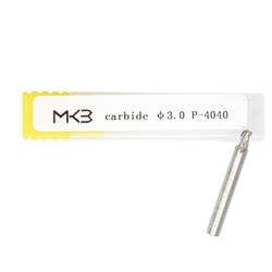 نهاية مطحنة القاطع كربيد المواد 3.0mm φ3.0xD4x33