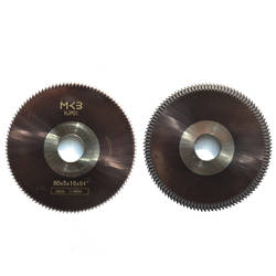 قاطع تفريز زاوية HSSCo طلاء المواد φ80x5xφ16x84 °