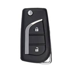 Toyota Corolla Flip Remote Shell 2 pulsanti TOY48 Blade