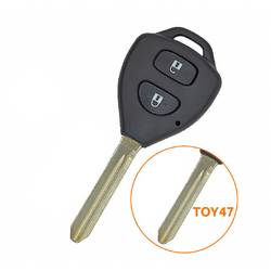 Корпус дистанционного ключа Toyota Warda, 2 кнопки, игрушка47