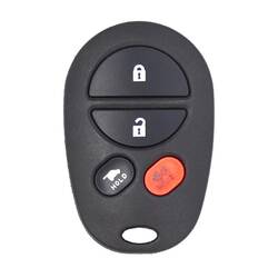 Chiave telecomando Toyota 3+1 pulsante 315MHz FCCID: GQ43VT20T