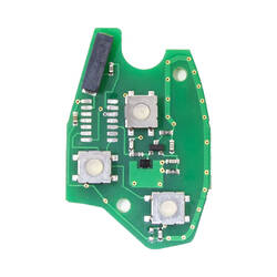 Renault Dacia Logan PCF7947 3 Düğmeli Uzaktan Kumanda PCB Onarımı