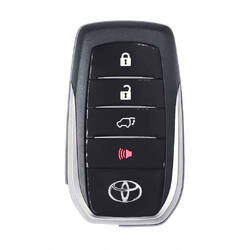 Toyota Fortuner 2016-2022, оригинальный смарт-ключ с 4 кнопками, 433 МГц, 89904-0K091