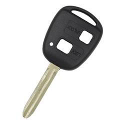 Toyota Remote Key Shell 2 botões TOY43 lâmina de alta qualidade