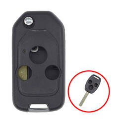 Honda Modified Flip Remote Key Shell 3 Buttons