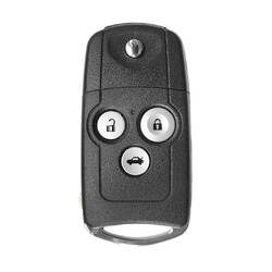 Honda Accord Modified Flip Remote Key Shell 3 Buttons