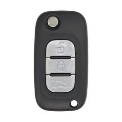 Guscio chiave telecomando Nissan REN Flip 3 pulsanti