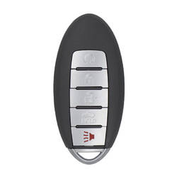 Clé télécommande intelligente Nissan Patrol 2013-2023 4+1 boutons 433 MHz PCF 7952A ID FCC : CWTWB1G744