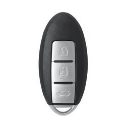 Botones de Shell 3 de la llave remota elegante de Infiniti con el tipo de batería derecho del surco lateral