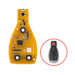 Xhorse VVDI MB Mercedes Benz BGA PCB colore giallo versione 4 pulsante 315/433 MHz XNBZT1GL tipo
