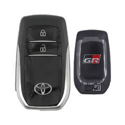 Toyota Hilux GR Sport 2016-2023, оригинальный ключ, 2 кнопки, 433 МГц