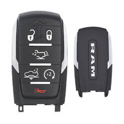 Dodge RAM 2019-2024 Chiave telecomando intelligente originale 6 pulsanti 433 MHz 68584156AA