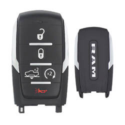 Dodge RAM 2019-2024 Chiave telecomando intelligente originale 5 pulsanti 433 MHz 68584154AA, 68575603AA