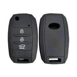 Силиконовый чехол для Kia Flip Remote Key 3 кнопки