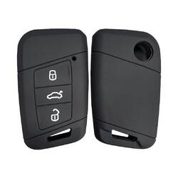 Силиконовый чехол для Volkswagen Smart Remote Key 3 кнопки