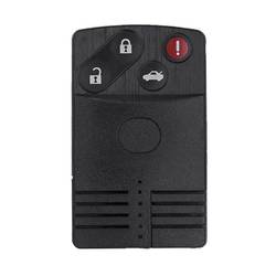 Mazda Card Remote Shell 4 Buttons