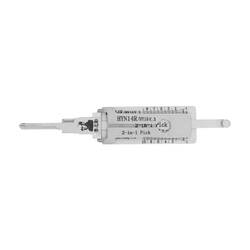 Оригинальный декодер Lishi 2-в-1, инструмент-декодер HYN14R (HY15)-V3 для Hyundai и Kia с антибликовым покрытием