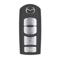 Mazda CX-9 2016-2020 Chave remota inteligente genuína/OEM 4 botões 315 MHz TKY2-67-5DY
