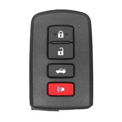 Toyota Camry Corolla Avalon 2014 Оригинальный умный дистанционный ключ 4 кнопки 433 МГц 89904-33460