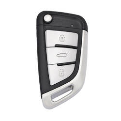 Keydiy KD Universal Flip Remote Key 3 Buttons Type B29 Metal