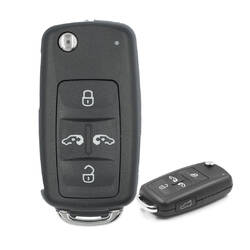 Guscio chiave telecomando Volkswagen UDS Flip 5 pulsanti tipo SUV