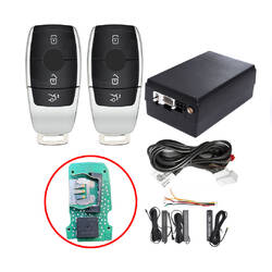 Kit d'entrée sans clé pour voitures Mercedes FBS4, fonctionne avec le bouton de démarrage OEM d'usine (ajouter une clé) ESW312-BE2-A