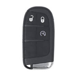 Clé télécommande intelligente 3 boutons 433 MHz pour Jeep Compass 2017-2025 (références : 68250346AA, 68250346AB, 68417825AA, 68417825AB)