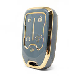 Нано-чехол высокого качества для дистанционного ключа GMC 5 кнопок серого цвета GMC-A11J5A