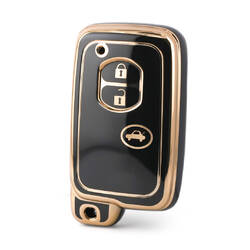 Nano High Quality Cover For Toyota Remote Key 3 Buttons Black Color TYT-H11J3A