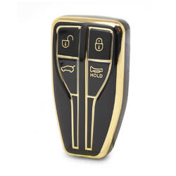Capa Nano de alta qualidade para chave remota Hongqi 4 botões cor preta HQ-A11J