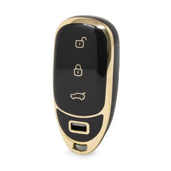 Nano High Quality Cover For LiXiang Remote Key 3 Buttons Black Color LI-A11J