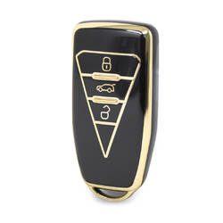 Capa Nano de alta qualidade para chave remota Venucia 3 botões cor preta VNC-B11J