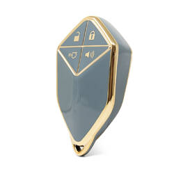 Capa Nano de alta qualidade para chave remota Shenlan 4 botões cor cinza SL-A11J