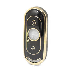 Capa Nano de alta qualidade para chave remota Weltmeister 3 botões cor preta WM-A11J