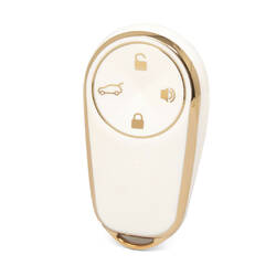 Capa Nano de alta qualidade para chave remota NIO 4 botões cor branca NIO-A11J