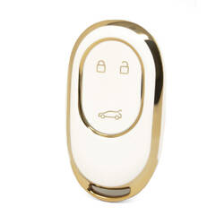 Capa Nano de alta qualidade para chave remota NIO 3 botões cor branca NIO-B11J