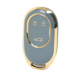 Capa Nano de alta qualidade para chave remota NIO 3 botões cor cinza NIO-B11J
